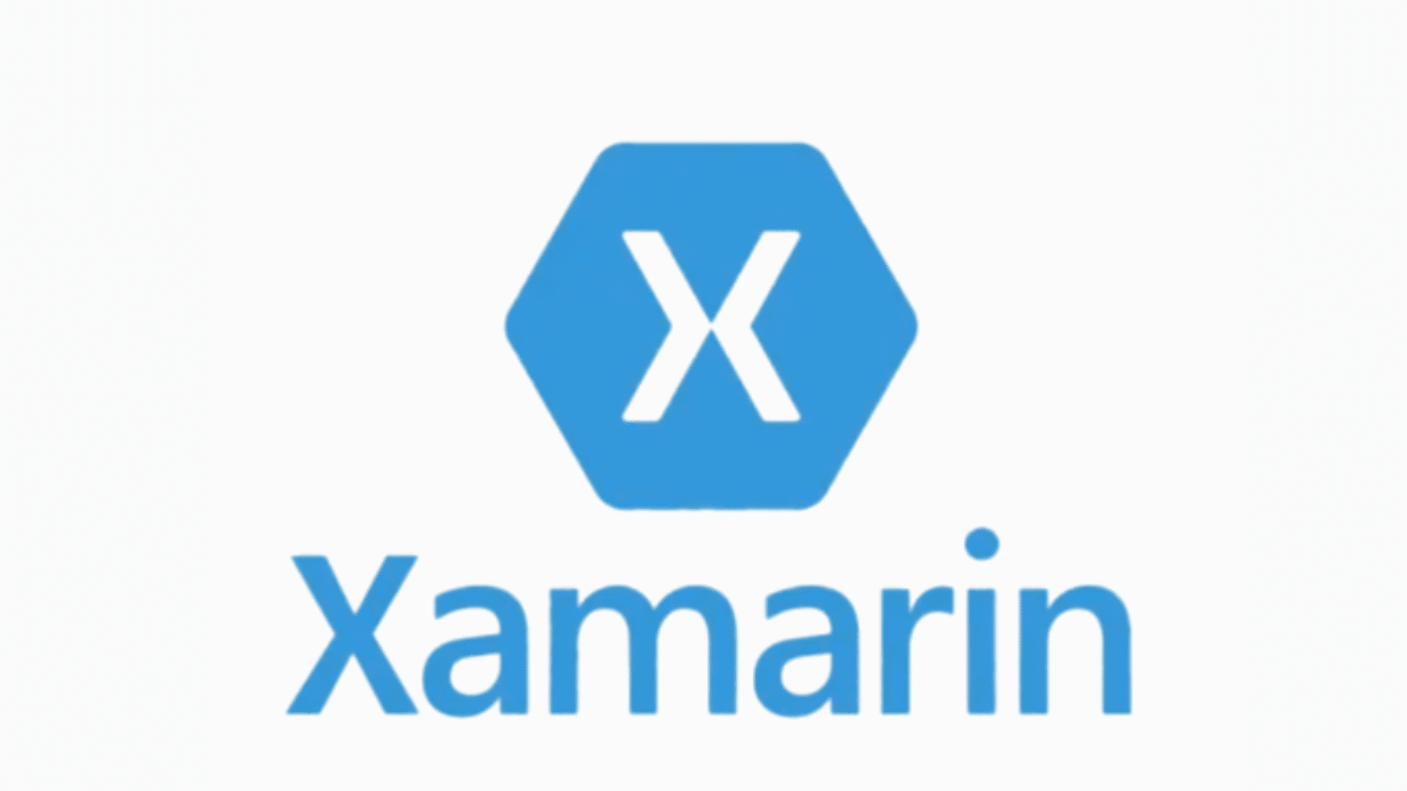 Xamarin logo showing the Xamarin wordmark used for C#‑based cross‑platform mobile app development.