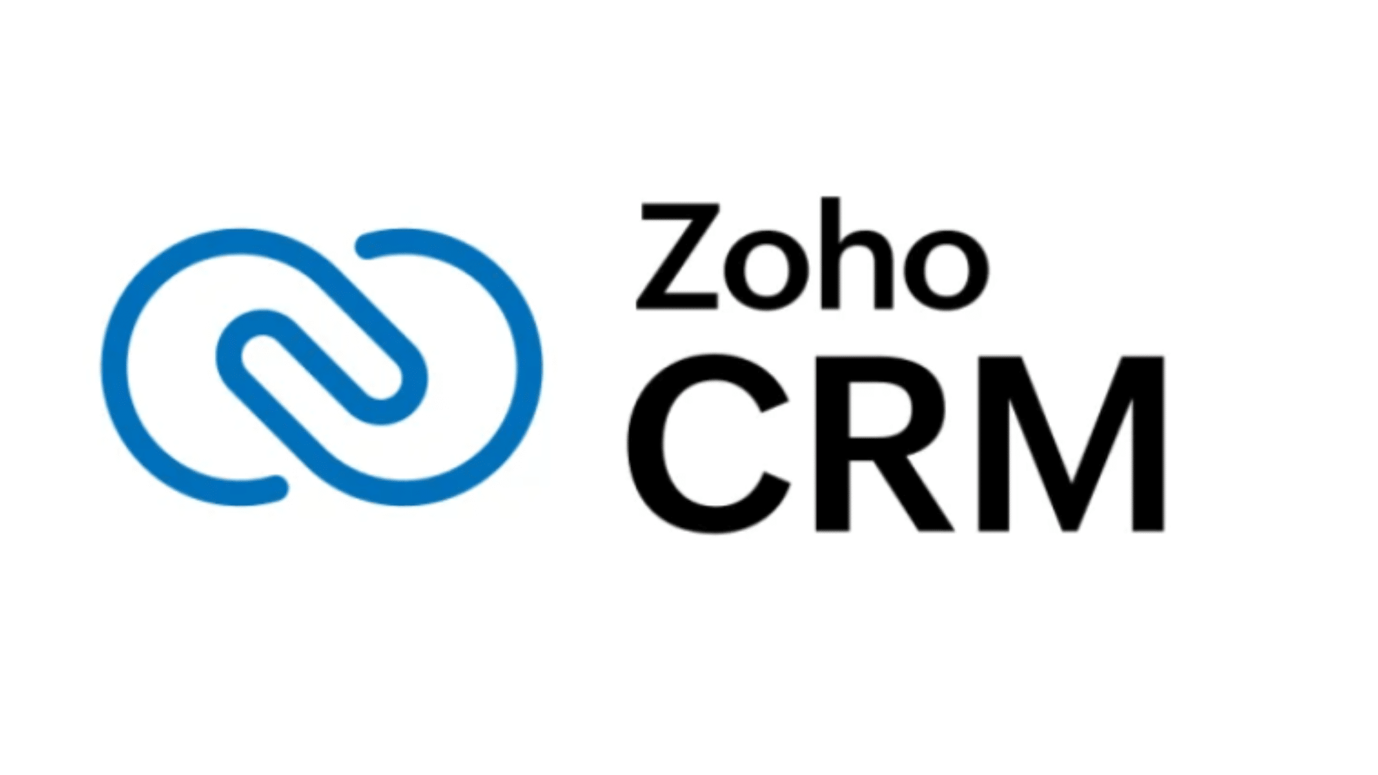 Zoho CRM software logo for small and mid-size business customer management.