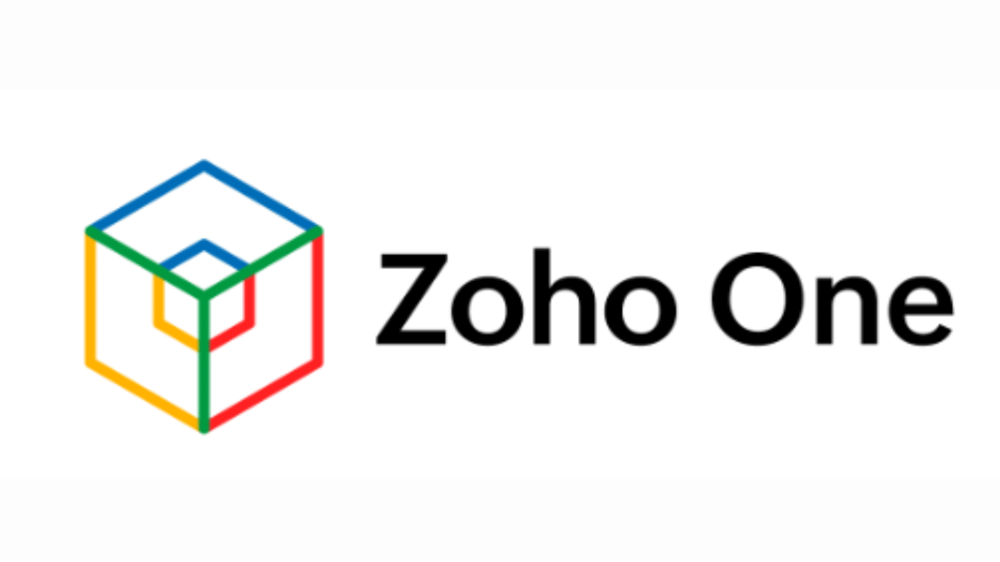 Zoho One all-in-one business software suite logo for small and mid-size businesses.