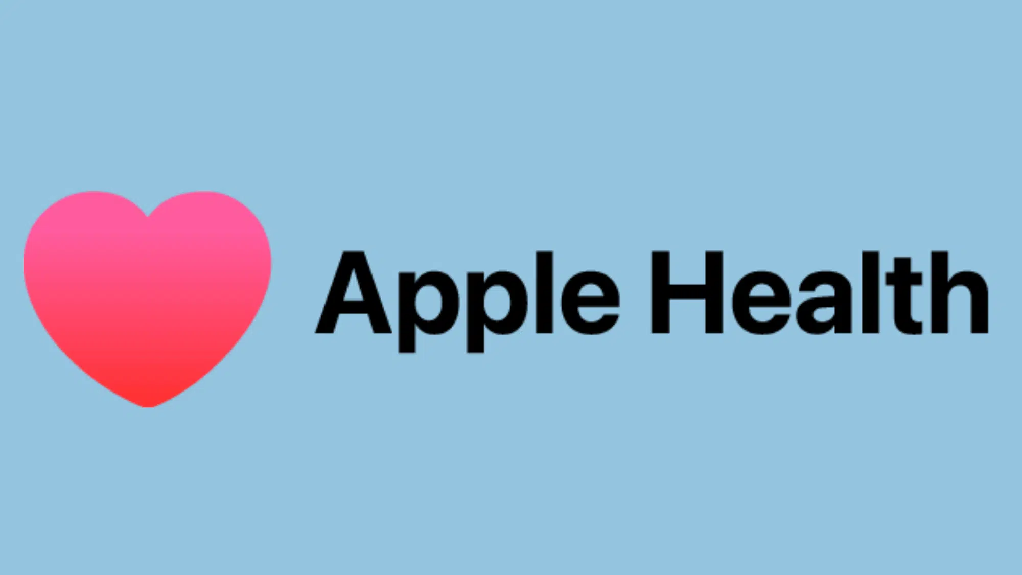 Apple Health logo, an iPhone health app for tracking fitness and wellness data.