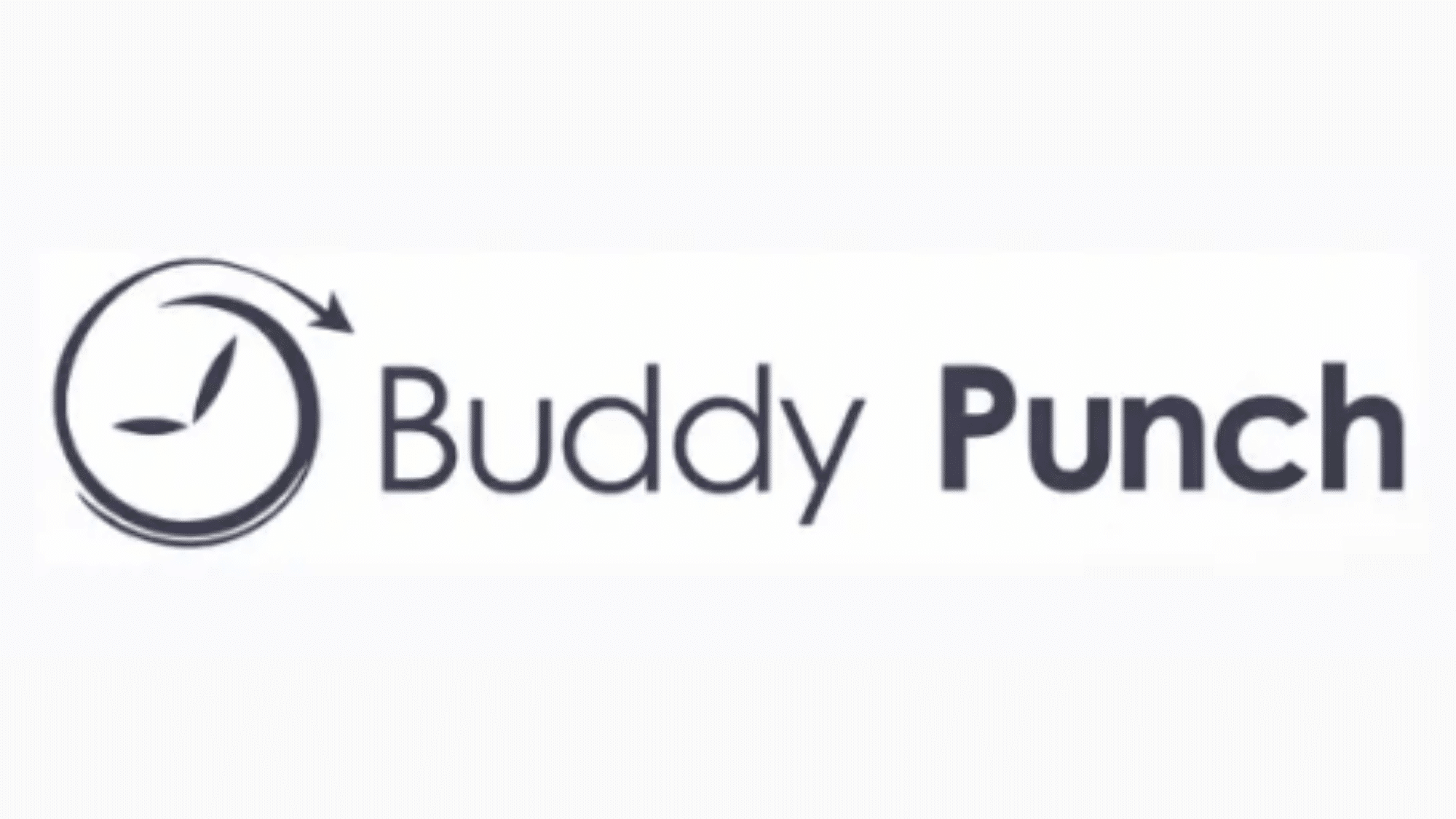 Buddy Punch logo, a flexible time clock tool with multiple punch-in options.