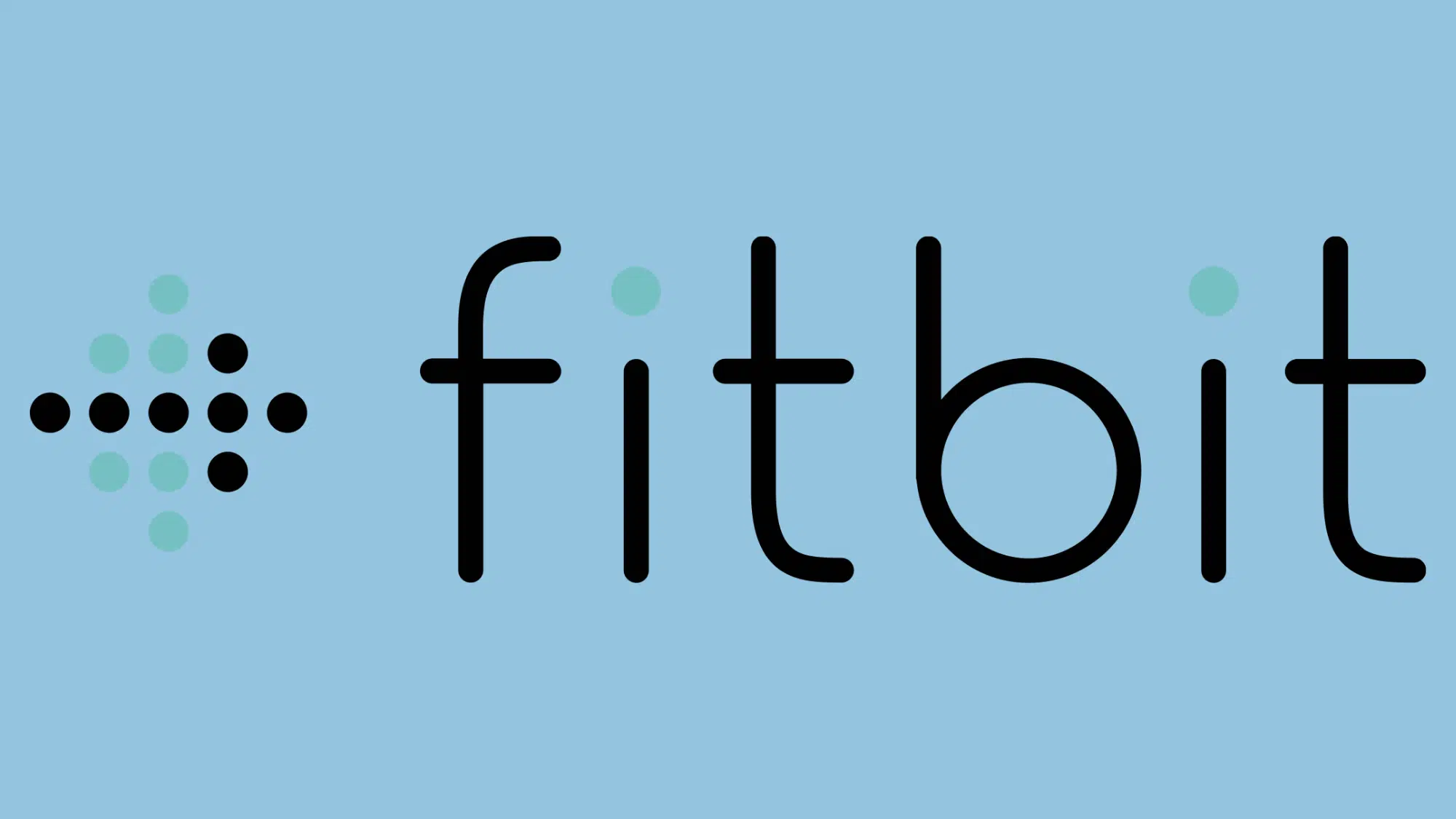 Fitbit logo, a health and fitness app for activity, sleep, and heart rate tracking.