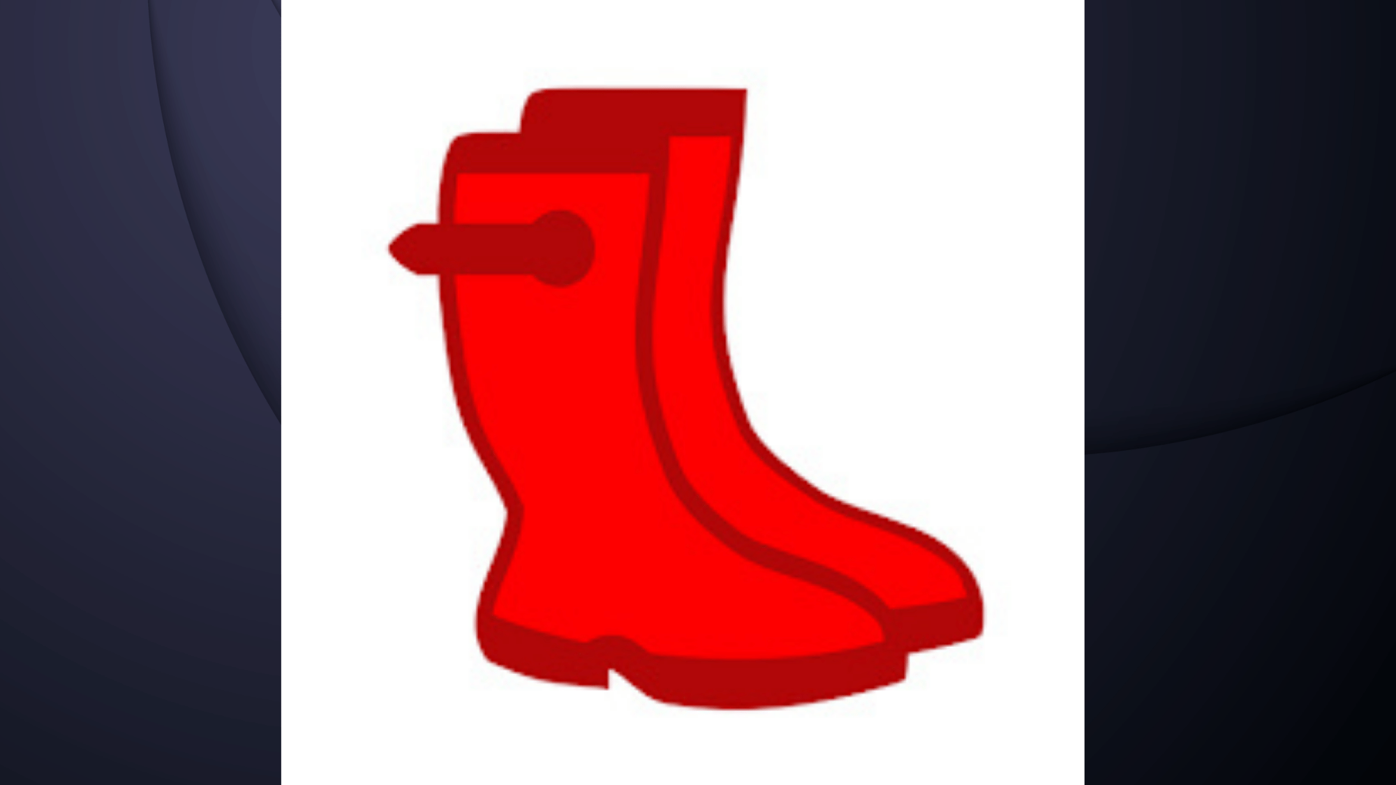 Garden Planner logo, red rain boots icon representing gardening app