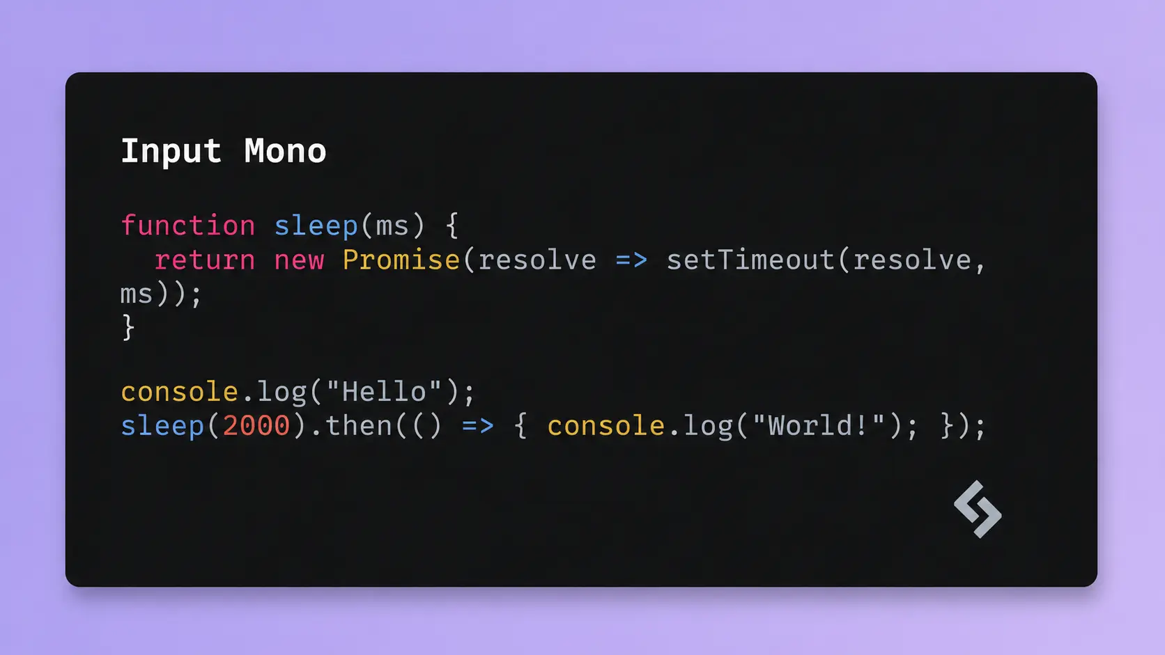 input mono font sample showing customizable monospace characters and coding typography