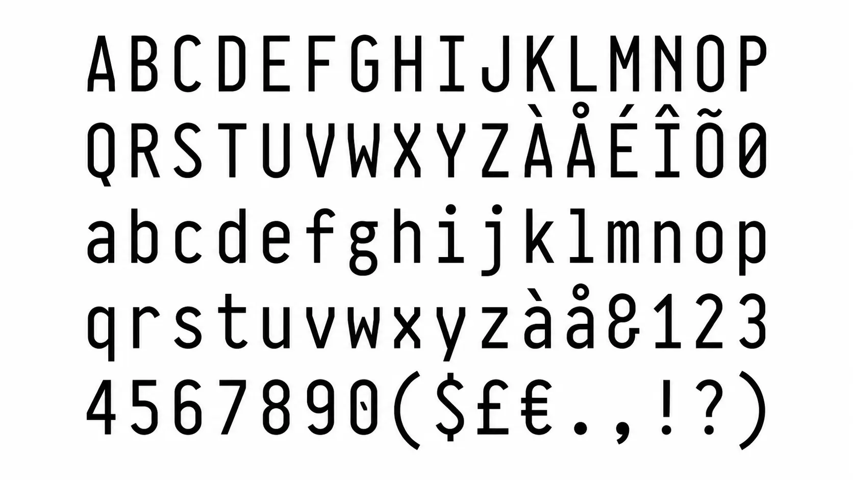 pragmatapro font sample showing compact coding typography symbols and ligatures
