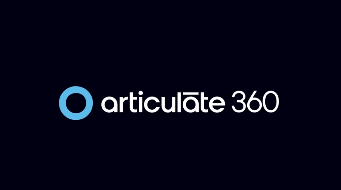 articulate 360 app logo for elearning course authoring and training development