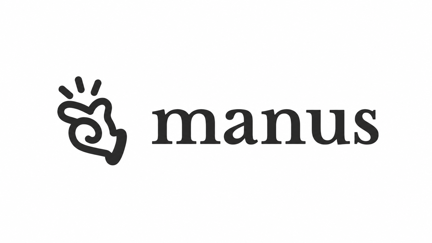 manus logo for autonomous AI agent creating reports and digital work
