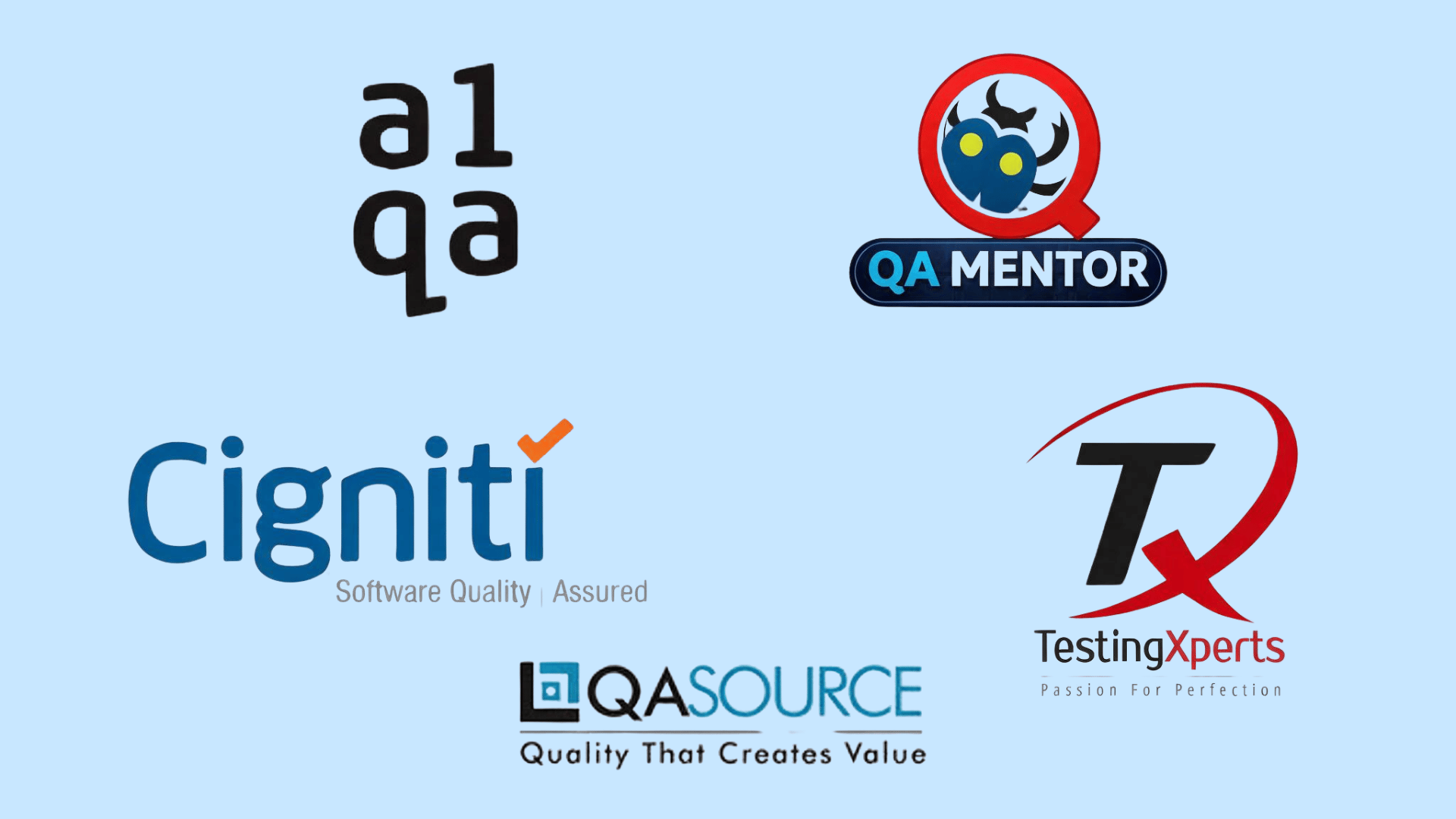 outsourced automation services logos collage