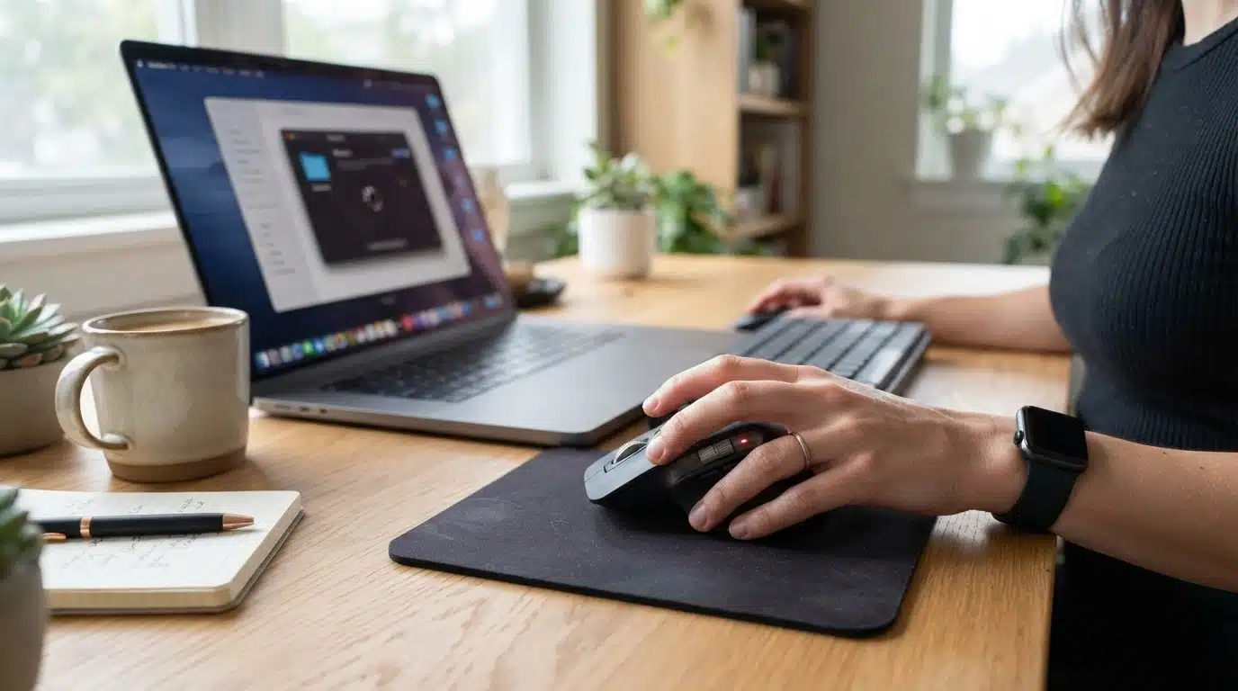wireless mouse not working beside laptop showing bluetooth connection troubleshooting setup